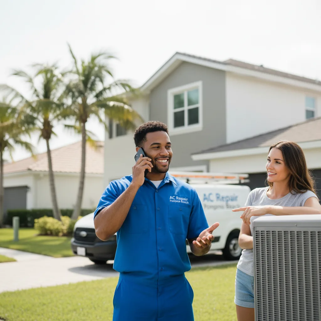 AC Repair Pompano Beach customer support in Santa Monica